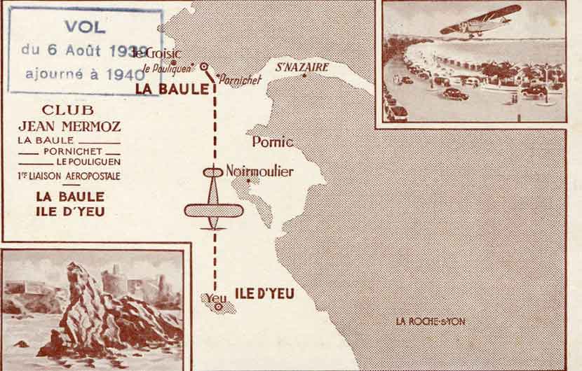 LA BAULE-LES-PINS Ets MACONNERIE "Louis ORAIN" Facture en 1935 44 