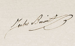 Signature de Jules BENOIT